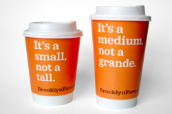 Brooklyn Fare goes for accuracy in coffee cups