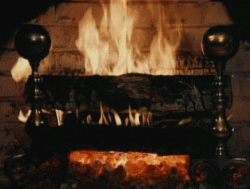 Orphaned on Christmas? Watch the Yule Log in HD.