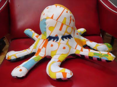Campbell made this octopus for her friend's new-born