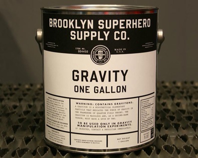 $25-and-under Brooklyn gift #15: gallon of gravity
