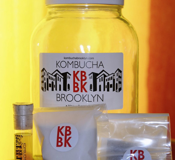A Kombucha Brooklyn home brewing kit