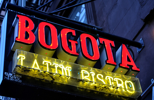 Another favorite: Bogota Bistro in Park Slope. Photo by Juan Hernandez.