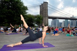 Tonight, sweat it out with free Pilates