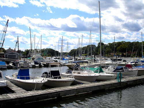 View from Rowayton Seafood Market. Photo by LittleLil