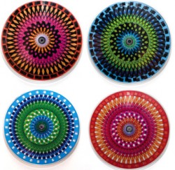 $25 and under gift No. 18: psychedelic coasters