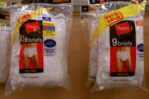 Battle for your bulge: hunting cheap bulk undies