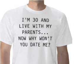 Living with parents t-shirt