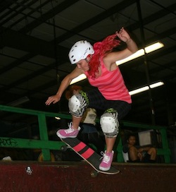 Hit the grind, girls: skating fest all weekend