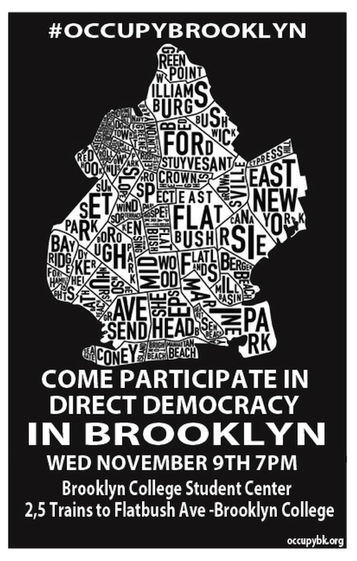 Occupy Brooklyn planning a weekend of action