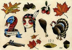 Be thankful for $40 turkey day tattoos