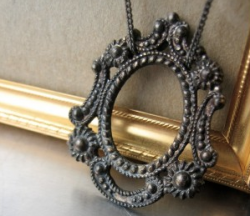 25 gifts under $25 No. 17: vintage frame necklace