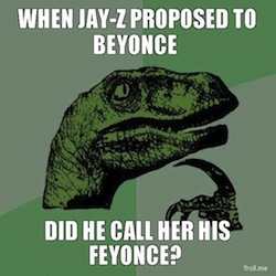Our favorite Jay-Z/Beyonce baby puns (see you at Punderdome tonight!)