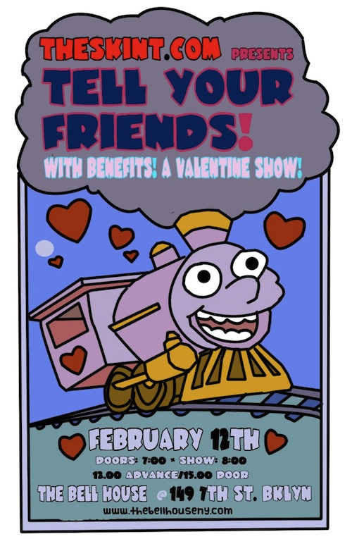 Win tickets to the Tell Your Friends V-Day show!