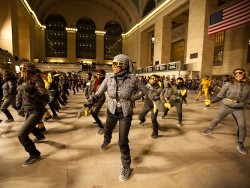 Flash mobs that actually do some good